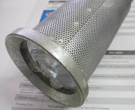 H-150 vacuum pump oil filter