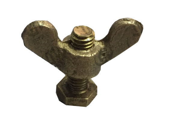 evaporation electrode butterfly  copper set screws