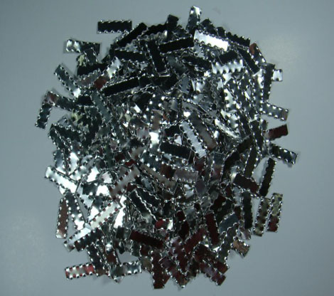 Veined aluminium plate